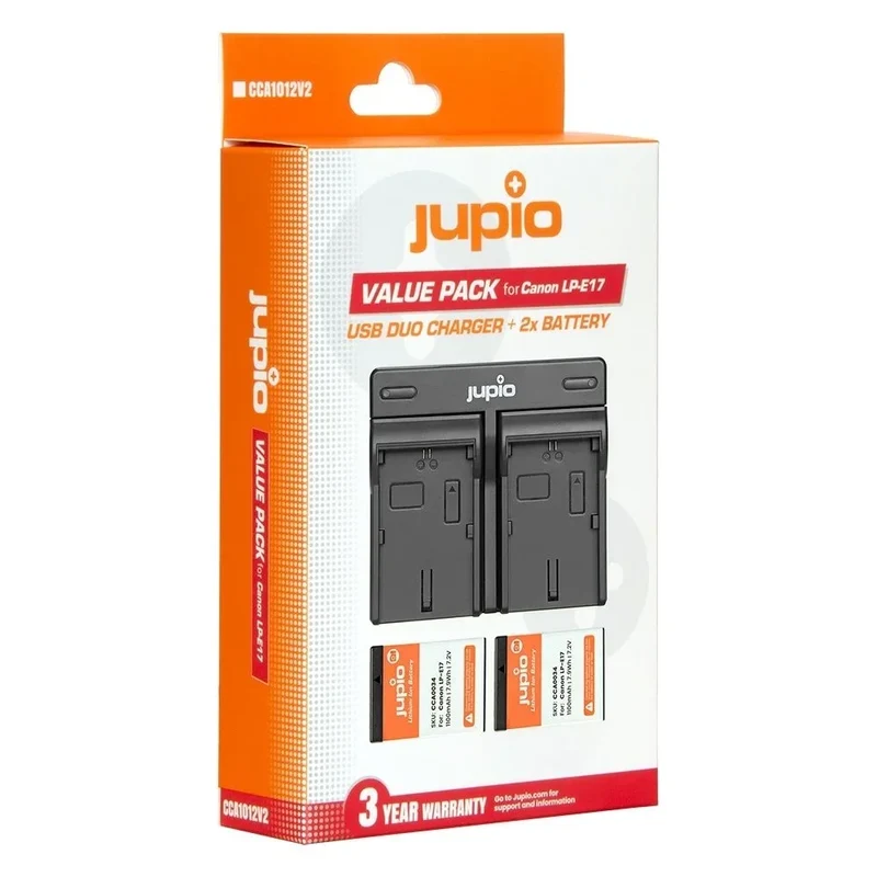Jupio Value Pack Canon LP-E17