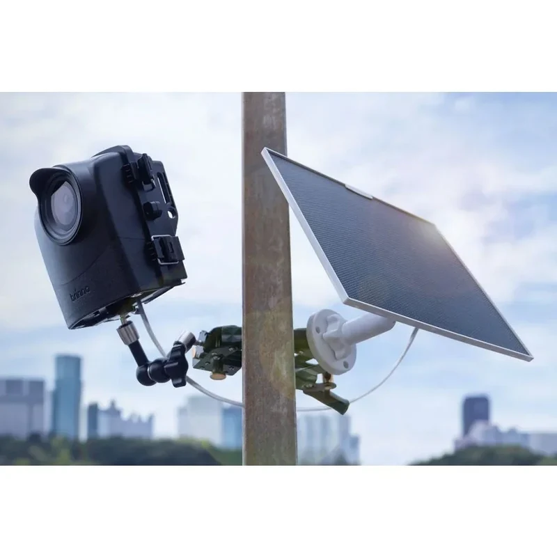 Brinno BCC5000 Construction Time Lapse Camera Solar Power bundle