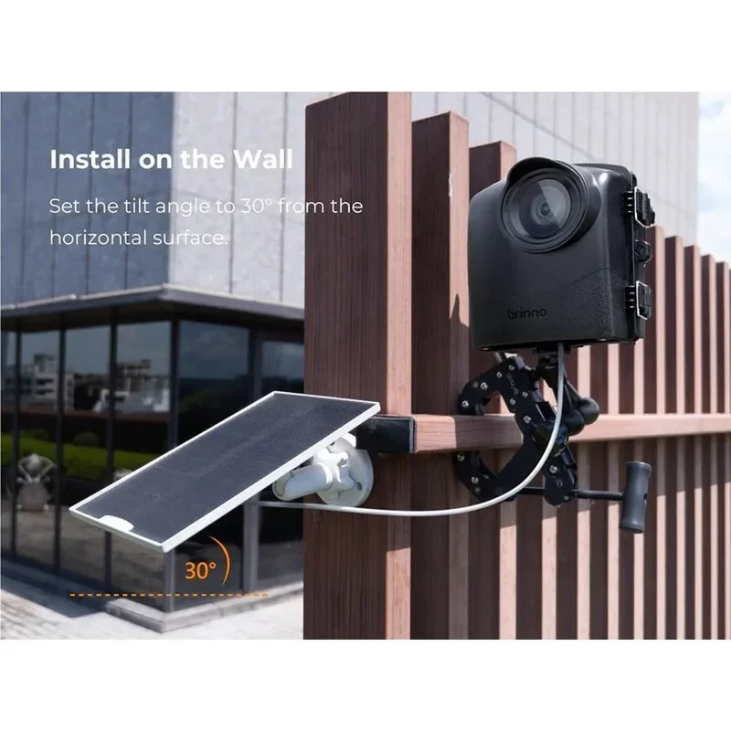 Brinno BCC5000 Construction Time Lapse Camera Solar Power bundle