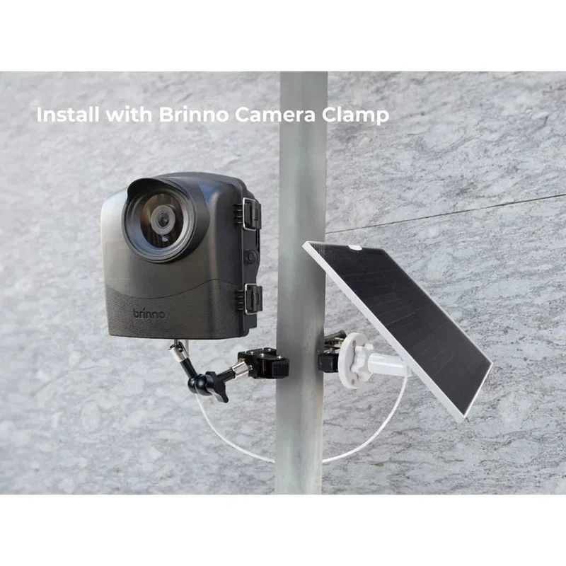 Brinno BCC5000 Construction Time Lapse Camera Solar Power bundle