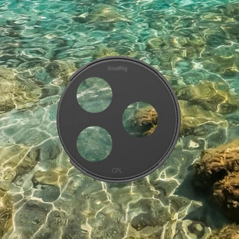 SmallRig 6733 CO-F1 Clip-On CPL Filter for iPhone 18 Pro / 18 Pro Max