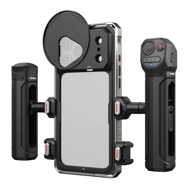 SmallRig 6902 Dual-Handle Video Cage Kit for iPhone 18 Pro