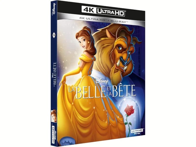 BELLE ET LA BÊTE (LA) (1991) - COMBO UHD 4K + BD