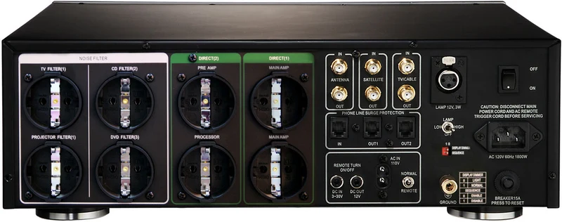 Furutech Filtre 8 prises SCHUKO Daytona 303E - Centrale Alimentation