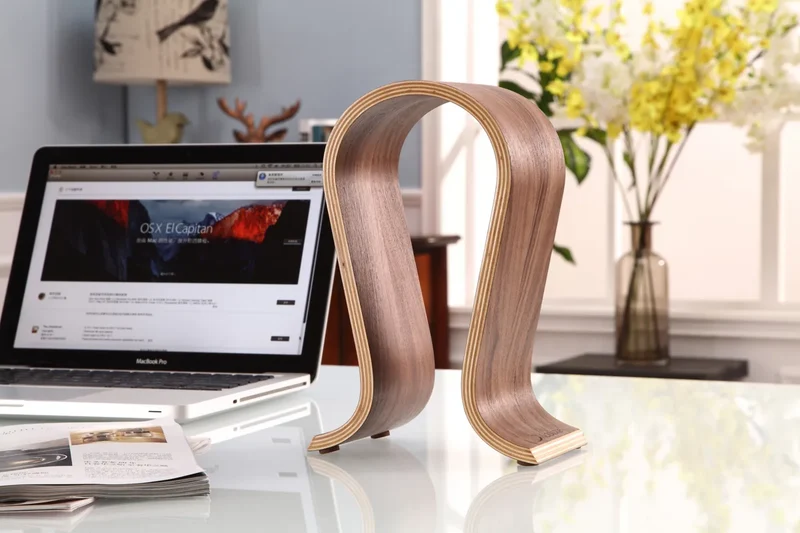 Norstone Support pour casque en bois
