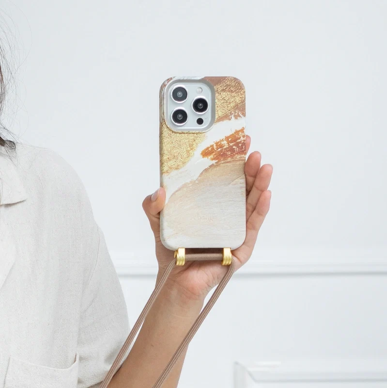 iPhone 15 Pro Chaîne pour téléphone portable Amovible