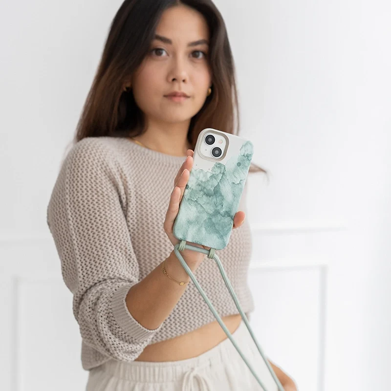 iPhone 15 Pro Chaîne pour téléphone portable Amovible
