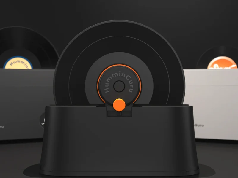 HUMMINGURU EZ Vinyl Record Washer