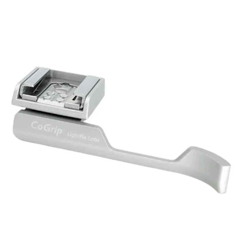LightPix Labs CoGrip for Fujifilm X100VI - Silver