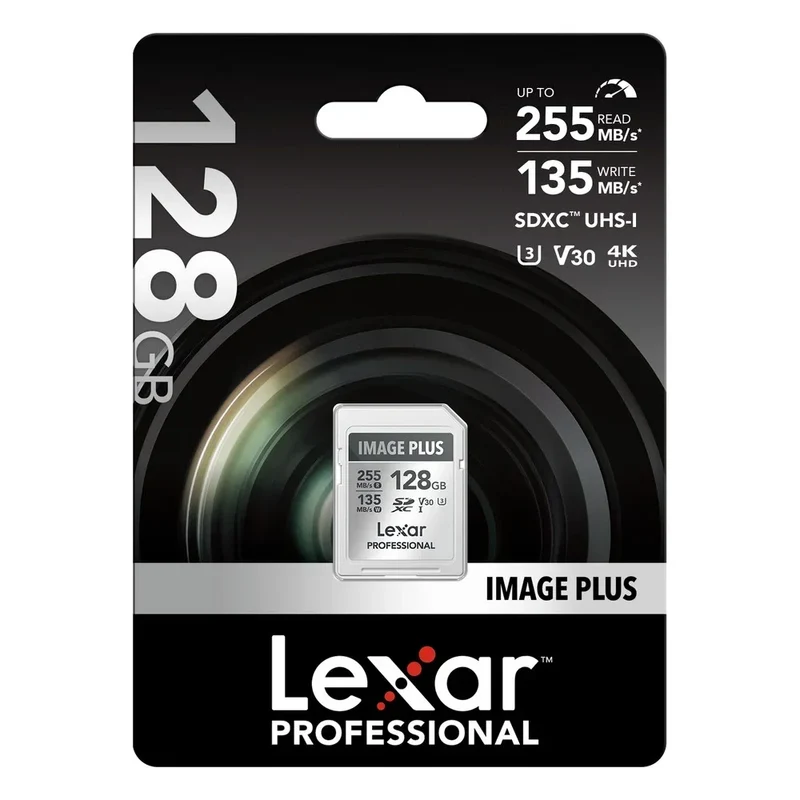 Lexar Image Plus 128GB MicroSD UHS-I V30 R255/W135 MB/s