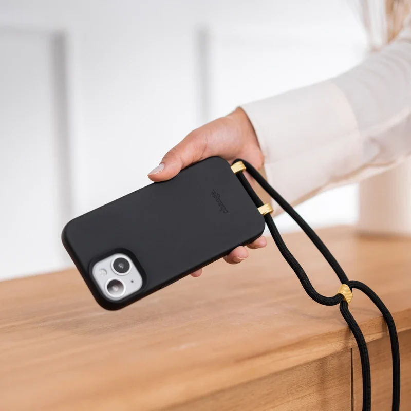 iPhone 15 Plus Chaîne pour téléphone portable Amovible