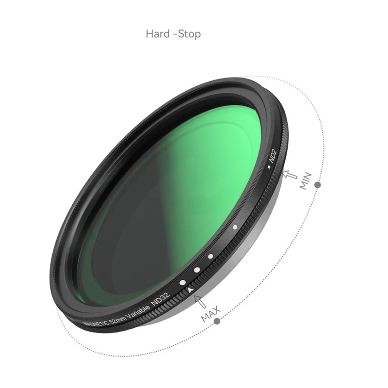 SmallRig MagEase ND2-ND32 Kit de filtre VND magnétique (arrêt 1-5) 52mm 4215