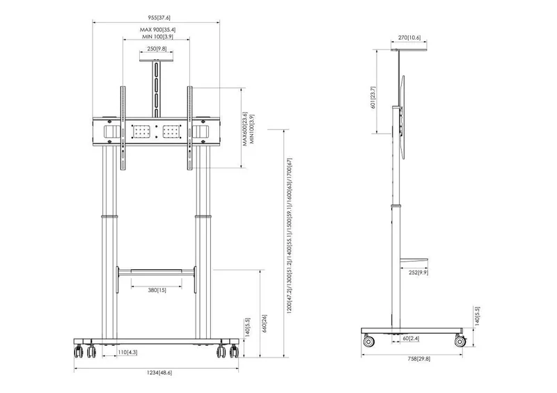Vogel's ESSENTIAL T1041 - Trolley
