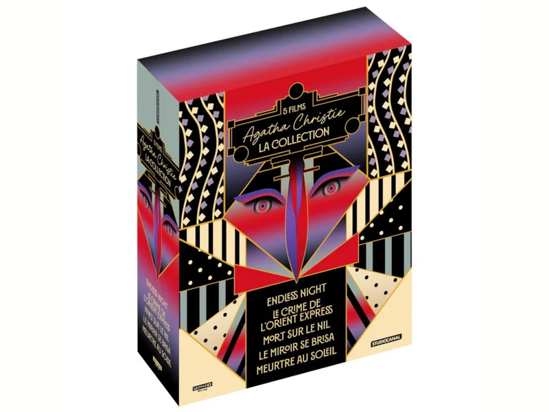 COFFRET 5 FILMS - AGATHA CHRISTIE - VERSIONS RESTAURÉES - 5 UHD 4K