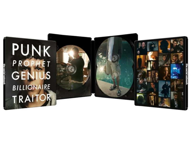 THE SOCIAL NETWORK - COMBO UHD 4K + 2 BD - STEELBOOK