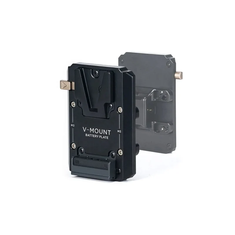 Tilta TGA-DHB-V Plaque de Batterie V-Mount pour Alimentation à Deux Poignées