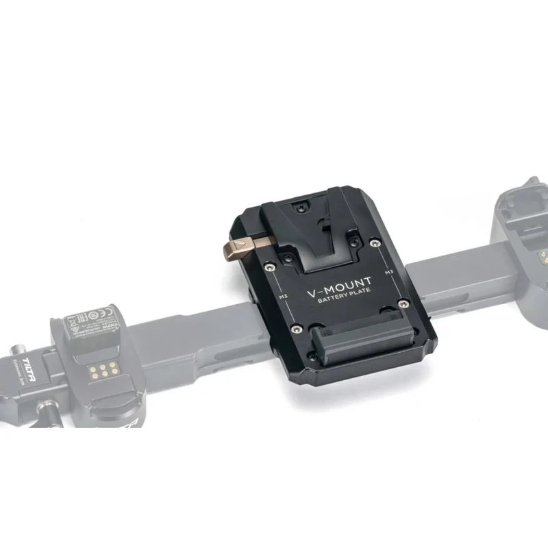 Tilta TGA-DHB-V Plaque de Batterie V-Mount pour Alimentation à Deux Poignées