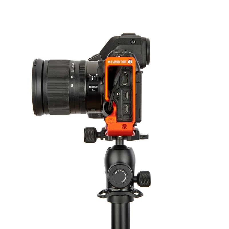 3 Legged Thing ZOOEY QD 110mm Arca L Support pour Nikon Z8 Cuivre