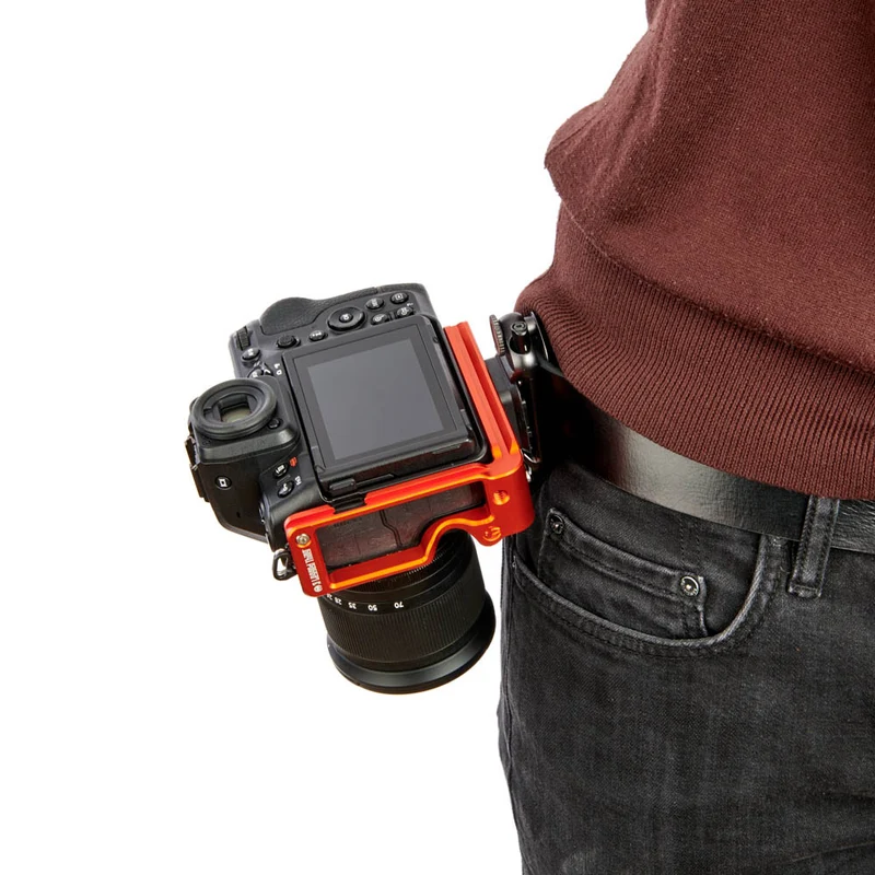 3 Legged Thing ZOOEY QD 110mm Arca L Support pour Nikon Z8 Cuivre