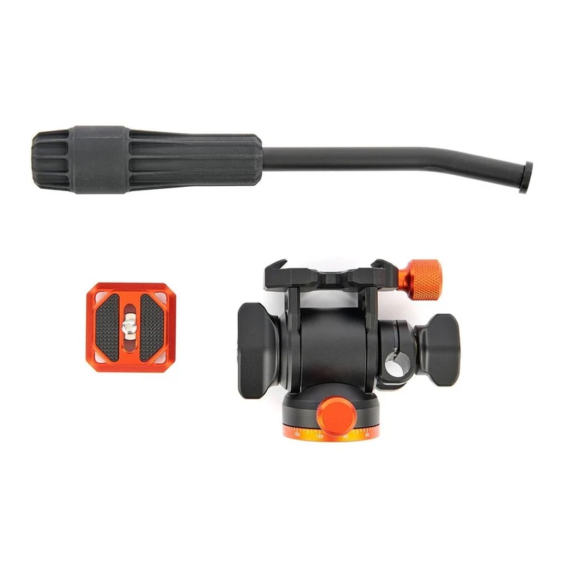 3 Legged Thing Airhed Trinity, Noir/Orange