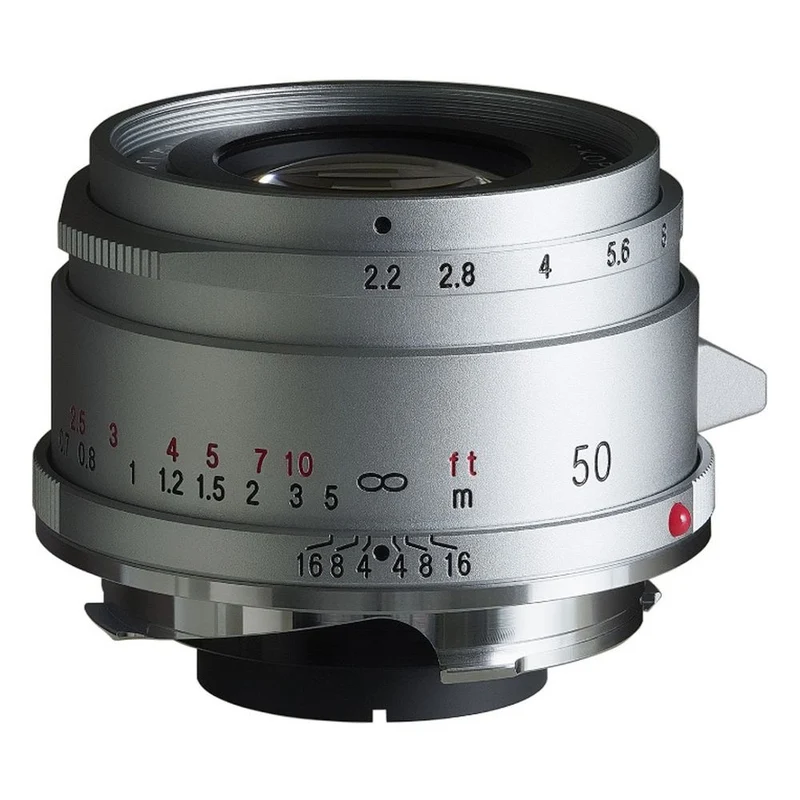 Voigtländer Color-Skopar 50mm f/2.2 VM Monture Argent