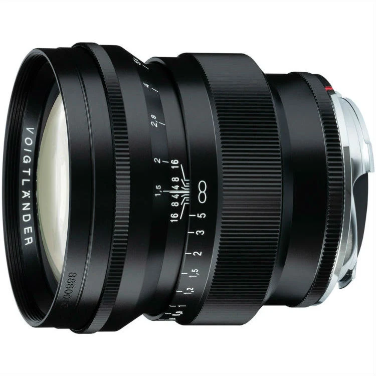 Voigtländer Nokton 75mm f/1.5 Sony E-Mount asphérique noir