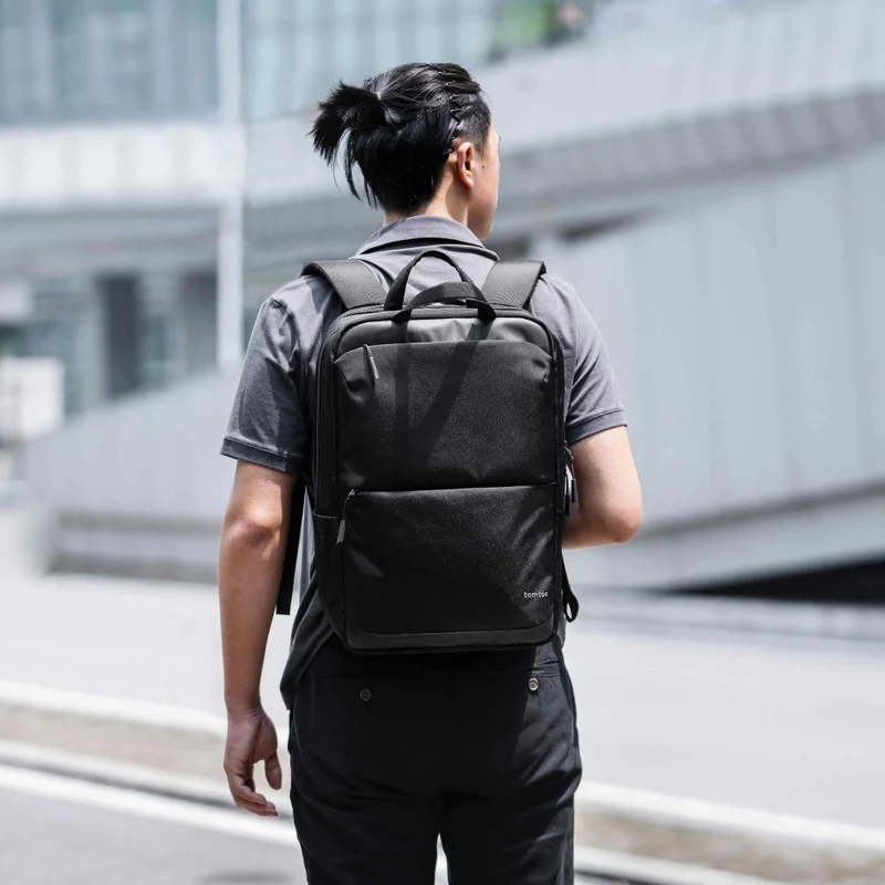 Tomtoc Navigator-T71 Sac à dos pour ordinateur portable, noir
