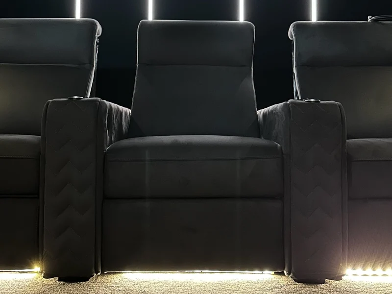 AV Concept Products - Mandalay / Fauteuil motorisé en Cuir (Finition lisse ou suede) - Triple motorisation