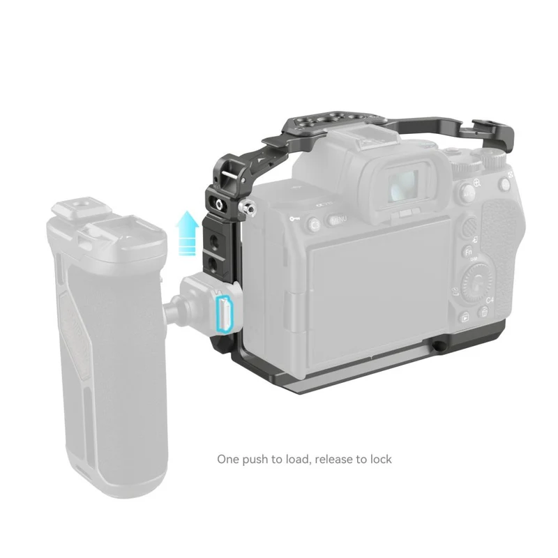 SmallRig HawkLock Quick Release Cage pour Sony Alpha 7R V / Alpha 7 IV / Alpha 7S III / Alpha 1 / Alpha 7R IV 4481