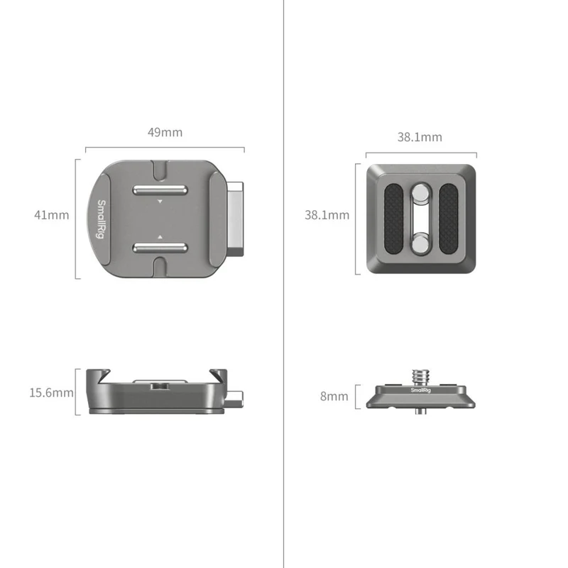 SmallRig HawkLock H38 Arca-Swiss Quick Release Monture Plate 4486