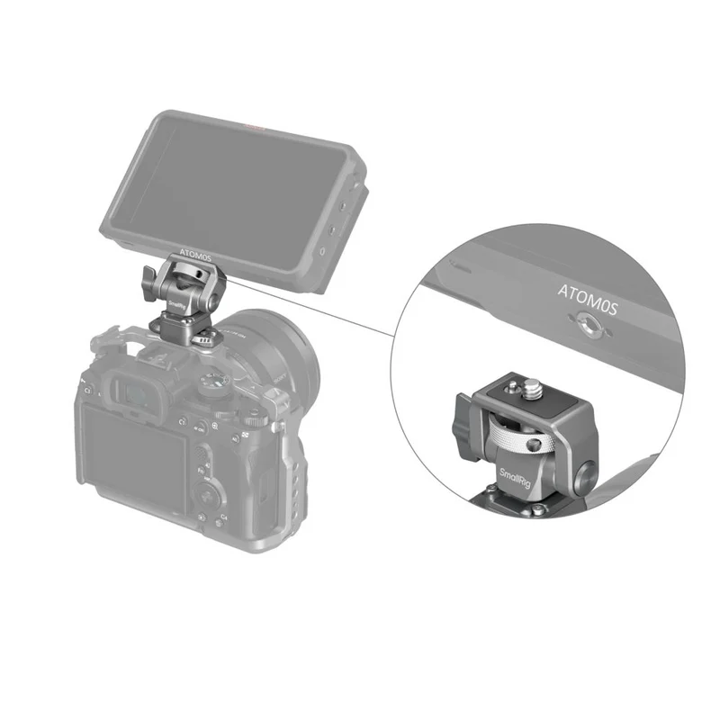 SmallRig HawkLock H21 Support de moniteur à dégagement rapide avec pince OTAN 4487