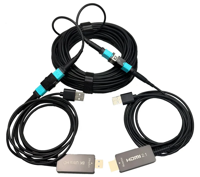 Real Cable HDMI Optique MPO 8K (25 m)