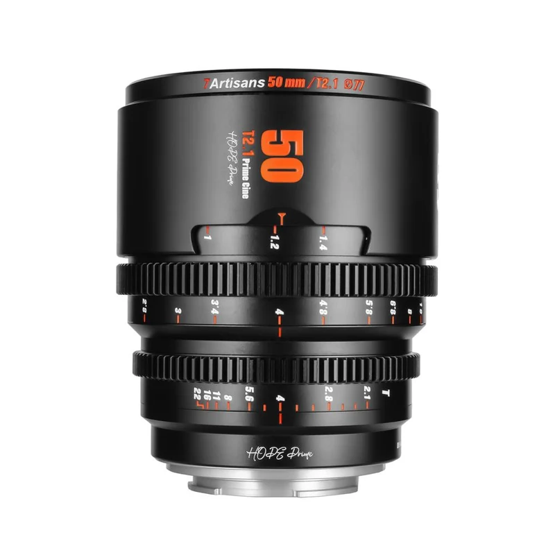 7artisans 50mm T2.1 Sony (E-mount) noir
