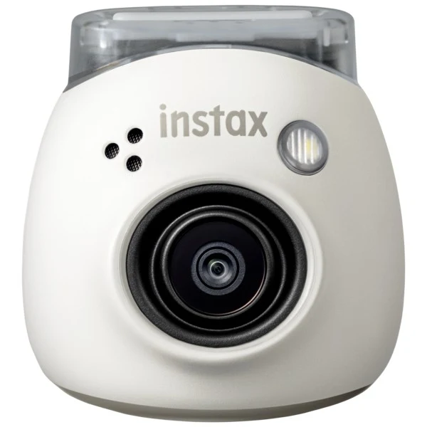 Fujifilm INSTAX PAL Digital Appareil Photo, Milky Blanc + Imprimante Link WIDE, Ash Blanc