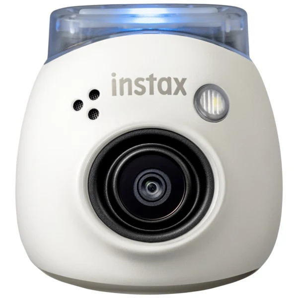 Fujifilm INSTAX PAL Digital Appareil Photo, Milky Blanc + Imprimante Link WIDE, Ash Blanc