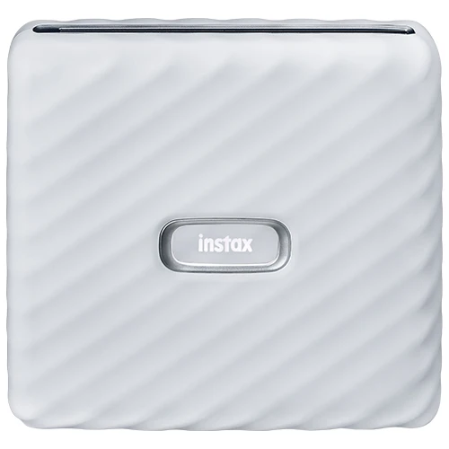 Fujifilm INSTAX PAL Digital Appareil Photo, Milky Blanc + Imprimante Link WIDE, Ash Blanc