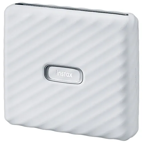 Fujifilm INSTAX PAL Digital Appareil Photo, Milky Blanc + Imprimante Link WIDE, Ash Blanc
