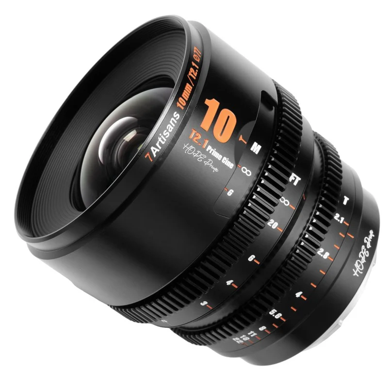 7artisans 10mm T2.1 Sony (E-mount) noir