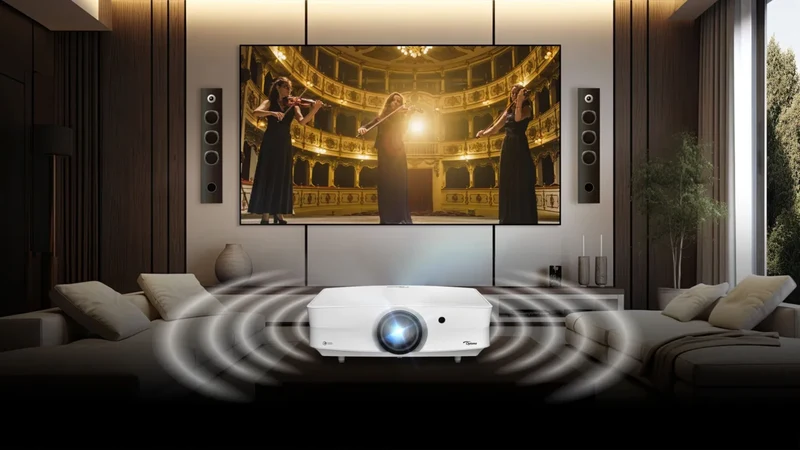 Optoma UHZ68LV Blanc