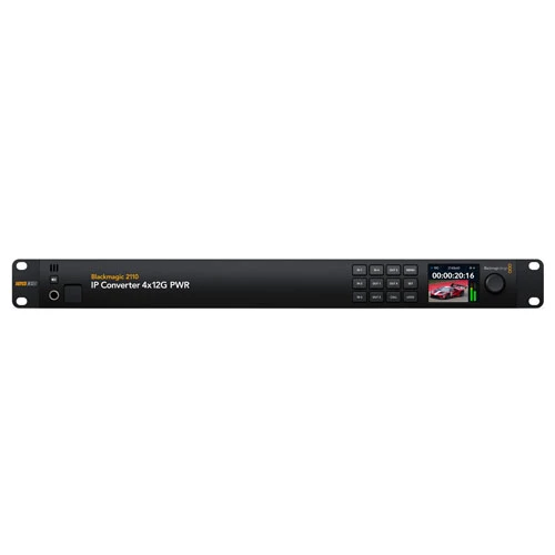 Blackmagic 2110 IP Convertisseur 4x12G PWR