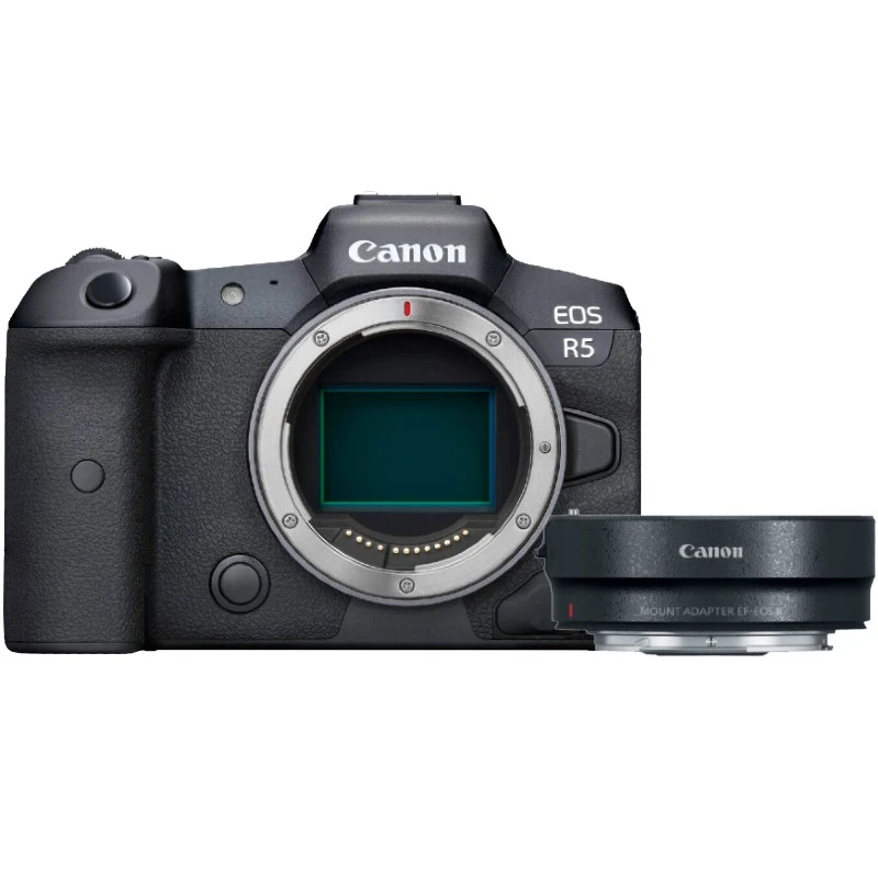 Canon EOS R5 + EF - RF adaptateur de monture