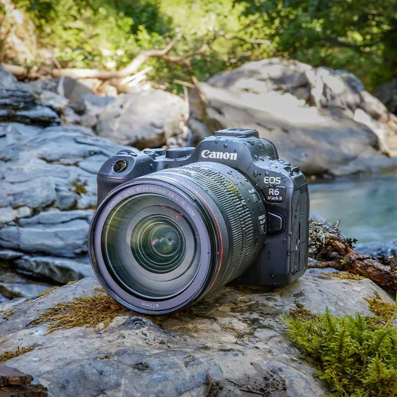 Canon EOS R6 Mark II + EF - RF adaptateur de monture