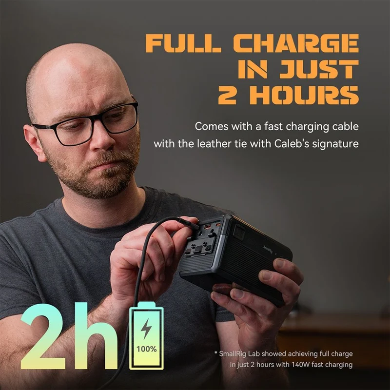 SmallRig X Caleb Pike VB212 Mini Batterie V-Mount 4293