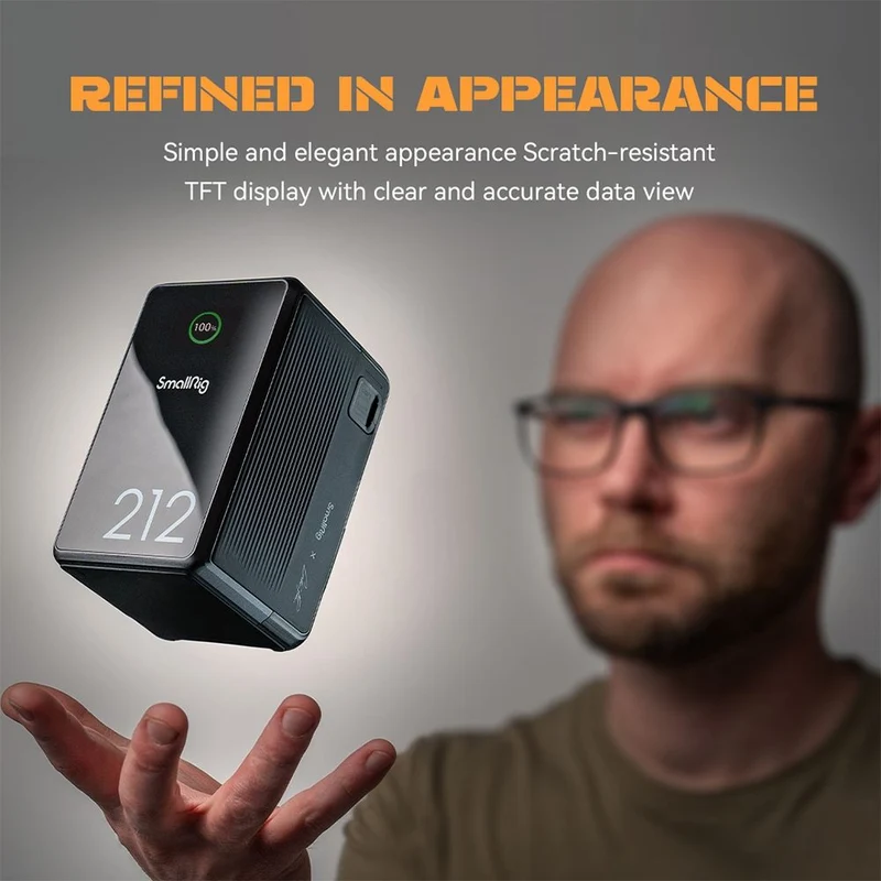 SmallRig X Caleb Pike VB212 Mini Batterie V-Mount 4293