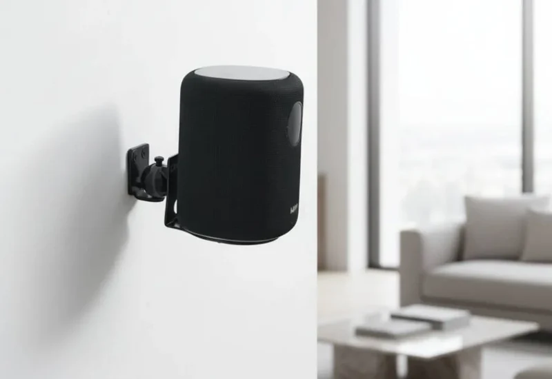 Norstone Support mural pour WiiM Sound et Sound Lite Noir