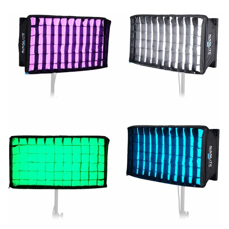 Nanlite Softbox à dégagement rapide avec nid d'abeille pour PavoSlim 120B/120C