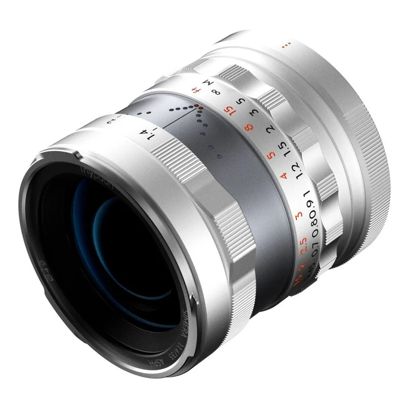 Thypoch Simera plein format 35mm f/1.4 pour monture Nikon Z, argent