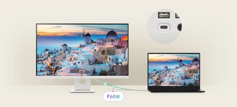 LG Electronics Smart Monitor 27U731SA-W