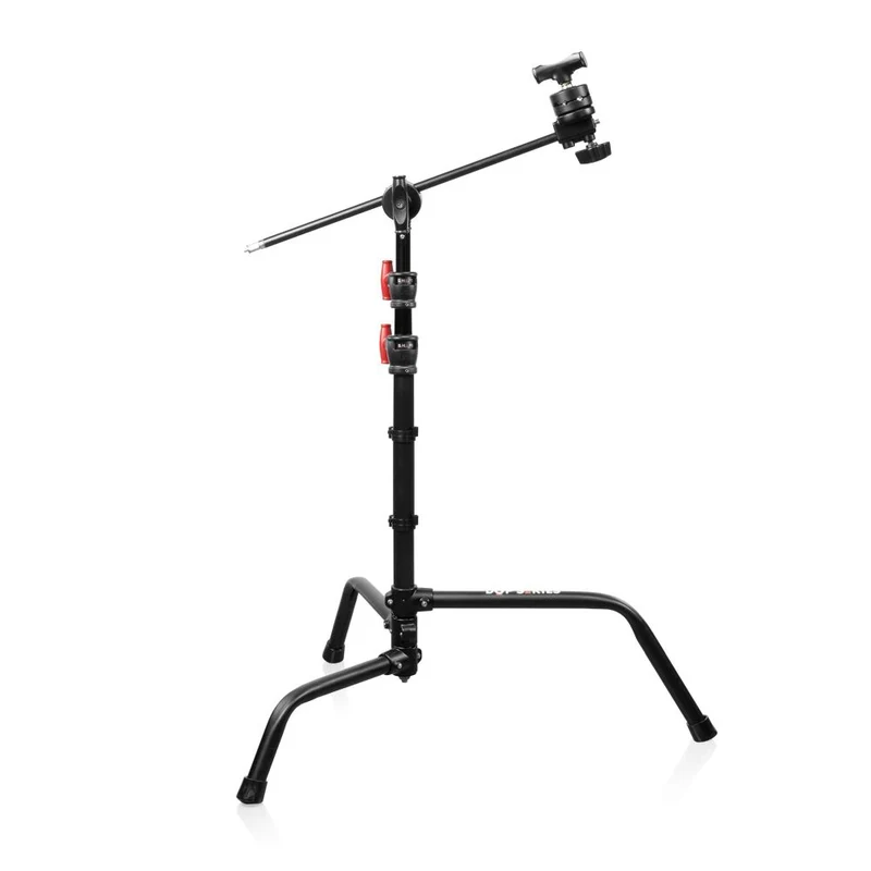 Shape 20" Pied coulissant en C Noir 5,25'