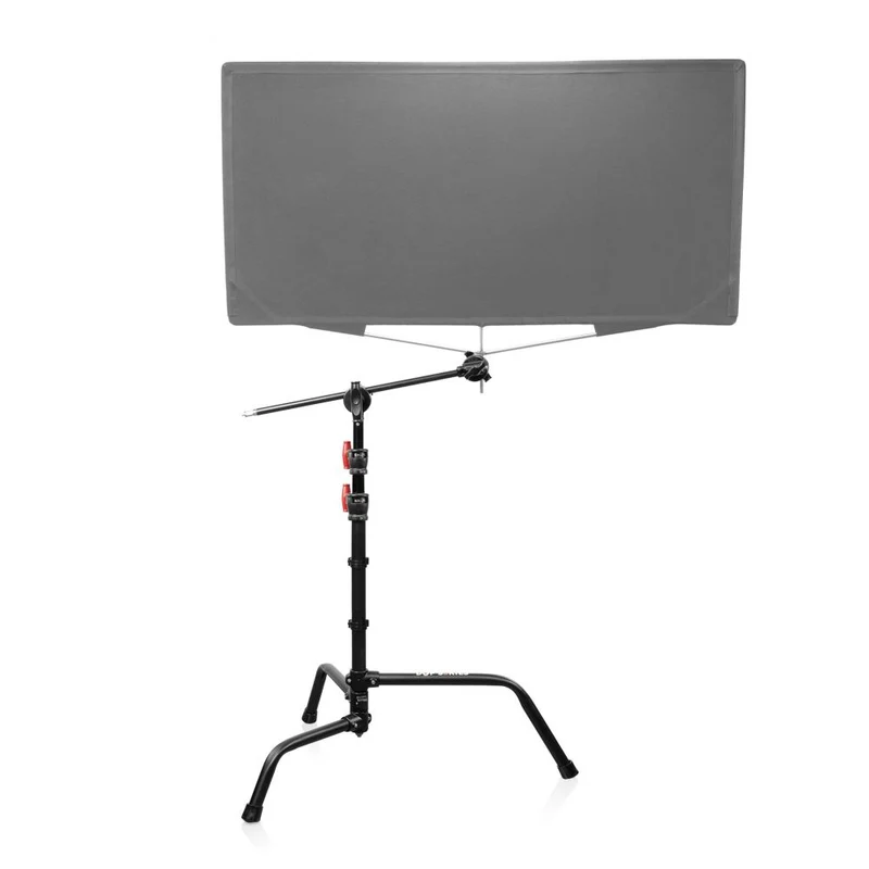 Shape 20" Pied coulissant en C Noir 5,25'